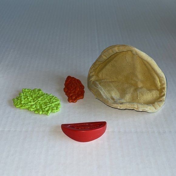 Fisher-Price Fin With Foods Vintage Taco Fixin’s - Picture 4 of 4